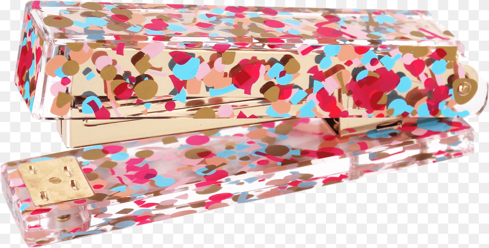 Packed Party Confetti Stapler Office, Pencil Box Free Transparent Png