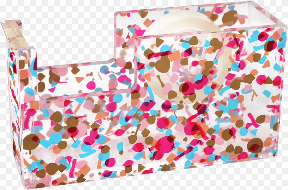 Packed Party Confetti Tape Dispenser Office Confetti Tape Dispenser, Paper, Furniture, Bag, Accessories Png Image