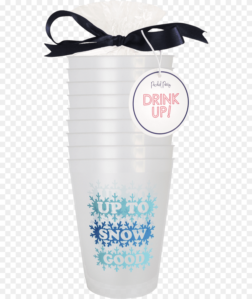 Packed Party Up To Snow Good Cup Stack Drinkware Packed Party Inc, Bottle Png Image