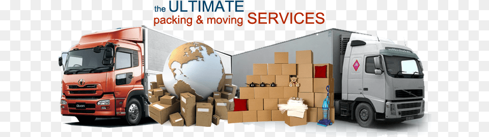 Packers Amp Movers Zero Mat, Box, Truck, Transportation, Trailer Truck Free Transparent Png
