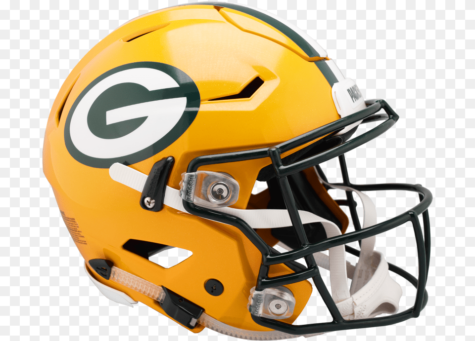Packers Speed Flex Helmets Nfl Speedflex Helmet, American Football, Sport, Football Helmet, Football Free Png Download