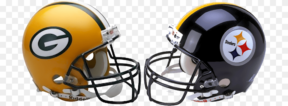 Packers Vs Steelers Helmets Packers Vs Rams 2018, American Football, Football, Football Helmet, Helmet Free Png