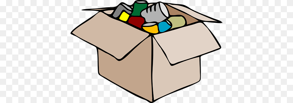 Packing Box, Cardboard, Carton, Bow Png