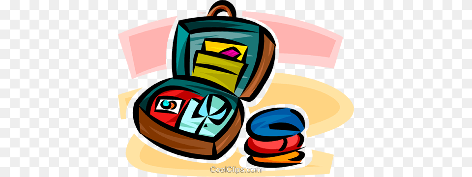 Packing A Suitcase Royalty Vector Clip Art Illustration, Bag, Backpack, Device, Grass Free Png