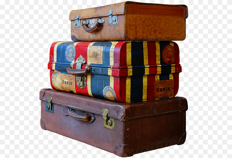 Packing For Your Italian Vacation Is Easier With Tour Old Travel Bag, Baggage, Suitcase, Box Free Transparent Png