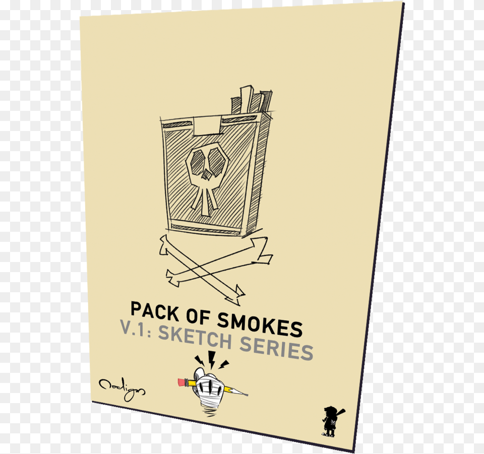 Packofsmokes Sketch, Advertisement, Poster, Text Free Png