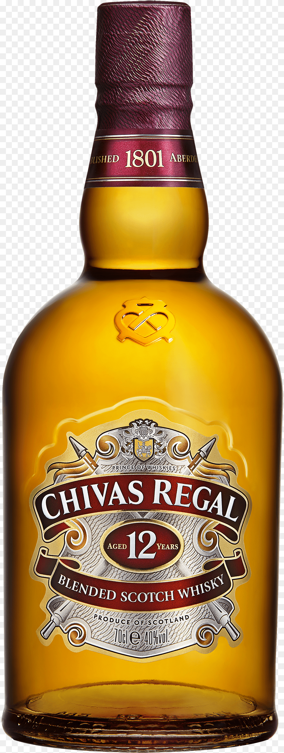 Packshot Chivas Chivas 12 Years, Alcohol, Beverage, Liquor, Beer Png Image