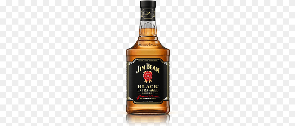 Packshot Jim Beam Black Jim Beam Black, Alcohol, Beverage, Liquor, Whisky Png