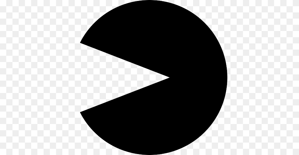 Pacman, Gray Png