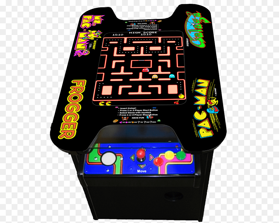 Pacman Arcade Machine Pacman Arcade Machine For Sale, Arcade Game Machine, Game Free Png