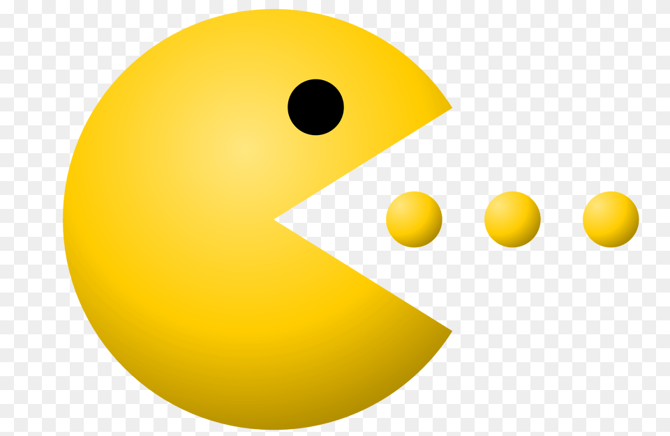 Pacman Eating, Astronomy, Moon, Nature, Night Free Png