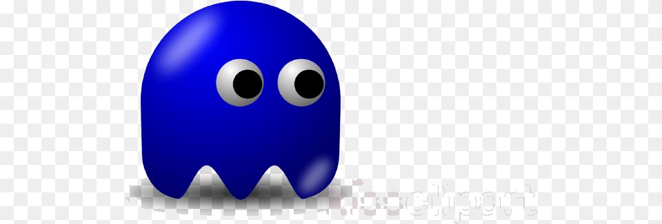 Pacman Ghost Blue Clipart Ms Pac Man The New Adventures Bambu Runcing, Food Free Png