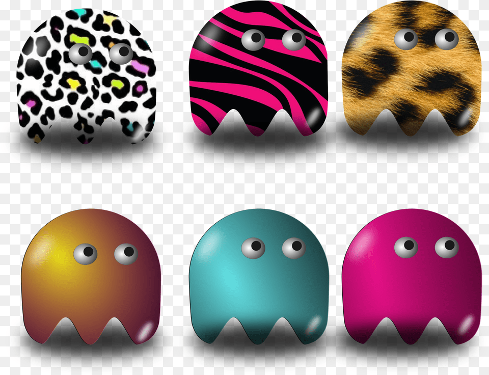 Pacman Ghost Clip Arts, Helmet, Food, Sweets Free Png