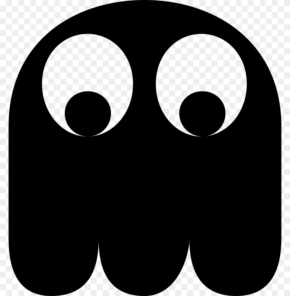 Pacman Ghost Icon Download, Stencil Png Image