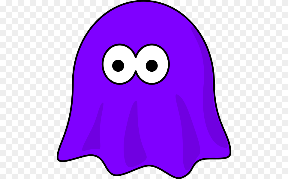 Pacman Ghost Purple, Cap, Clothing, Hat, Swimwear Png Image