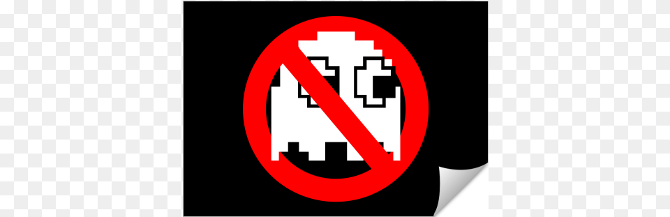 Pacman Ghostbusters Pacman Ghostbuster Symbol, Sign, Road Sign Free Transparent Png