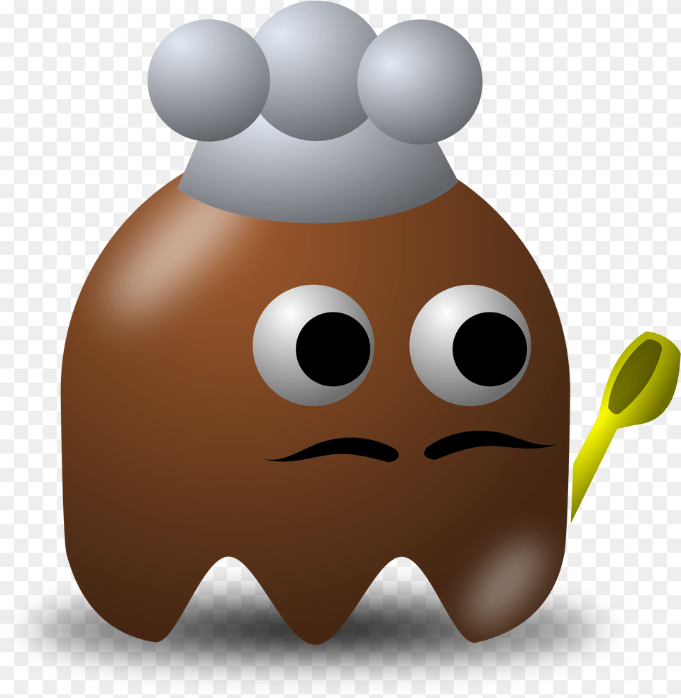 Pacman Pac Man Game Picture Devil Pac Man Ghost, Cutlery, Food, Sweets, Spoon Png Image