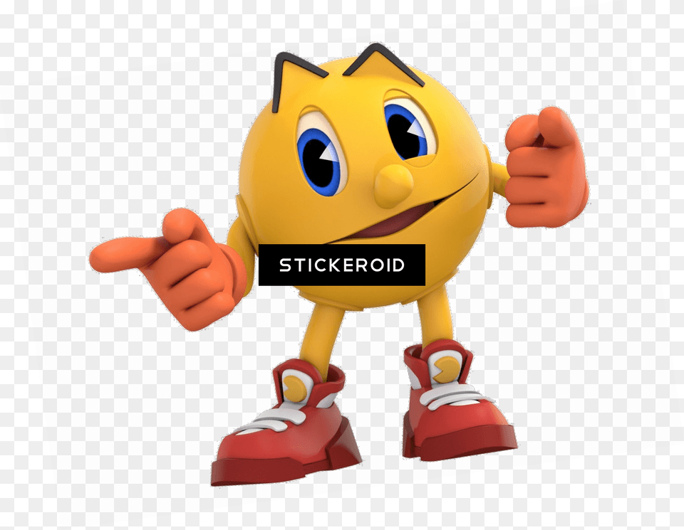 Pacman Pointing Finger Pac Man, Toy Free Png Download