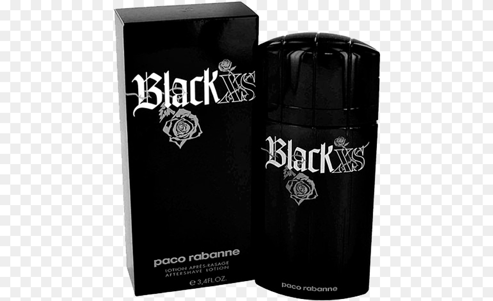 Paco Rabanne Black Xs, Bottle, Aftershave Png