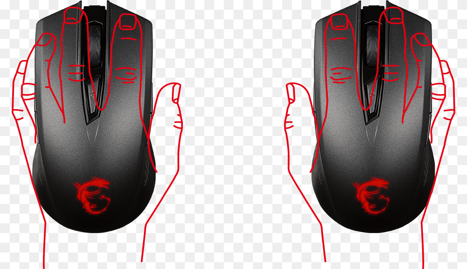 Pad Msi Clutch Gm40 Gaming Mouse Black, Computer Hardware, Electronics, Hardware Free Transparent Png