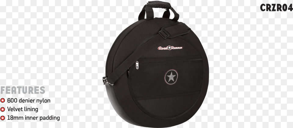 Padded Cymbal Bag Road Runner Crzr04 Bag, Backpack Png Image