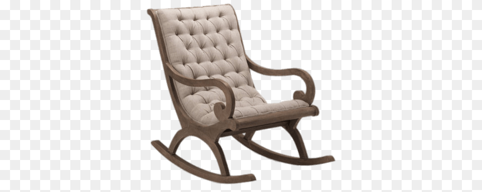 Padded Rocking Chair, Furniture, Rocking Chair Png