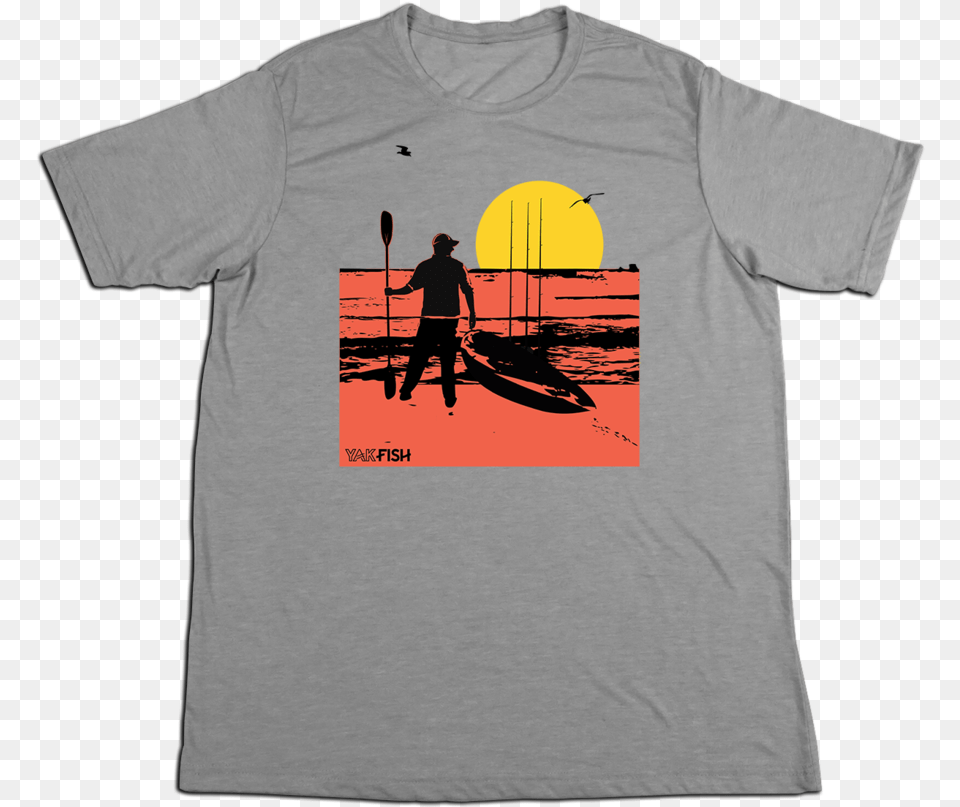 Paddle, Clothing, T-shirt, Adult, Male Free Png