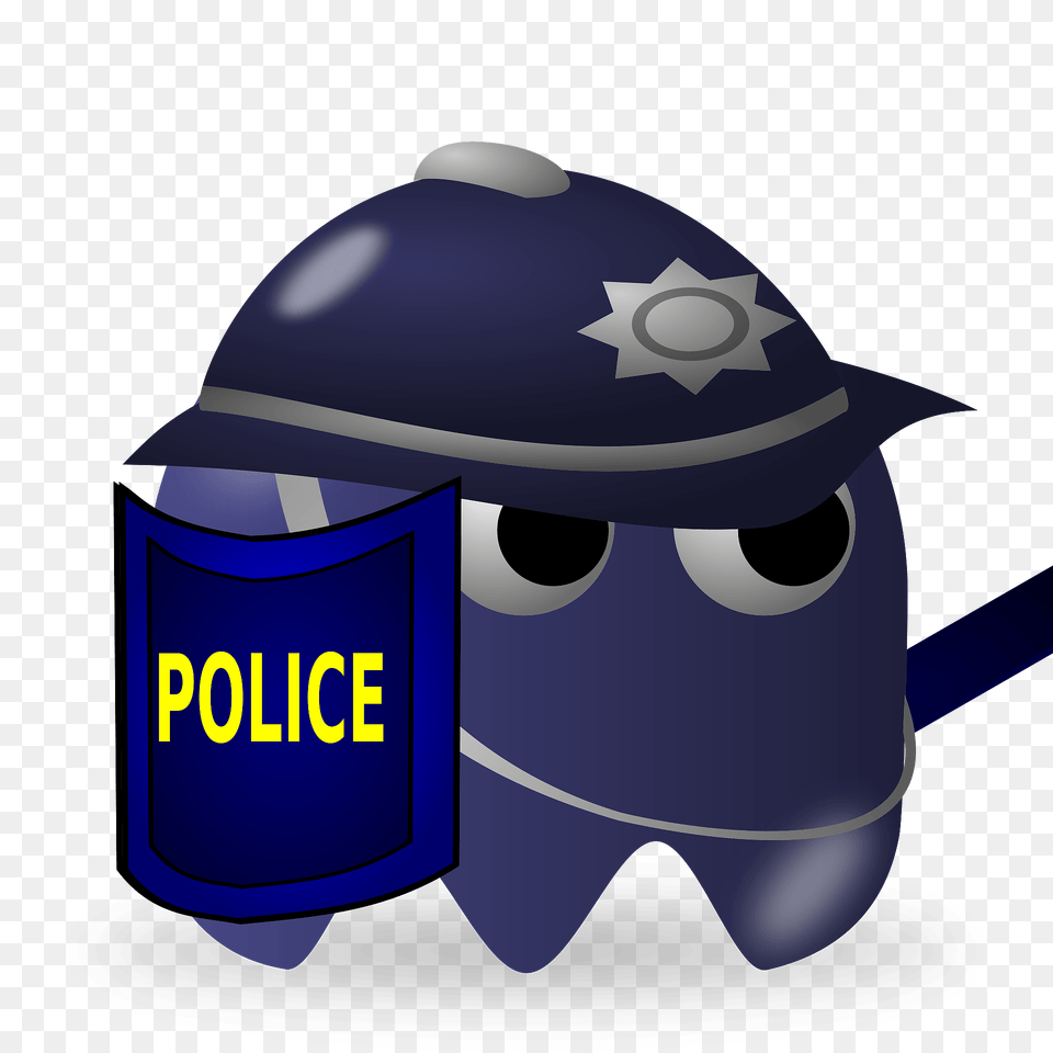 Padepokan Police Clipart, Helmet, Crash Helmet, Clothing, Hardhat Png Image