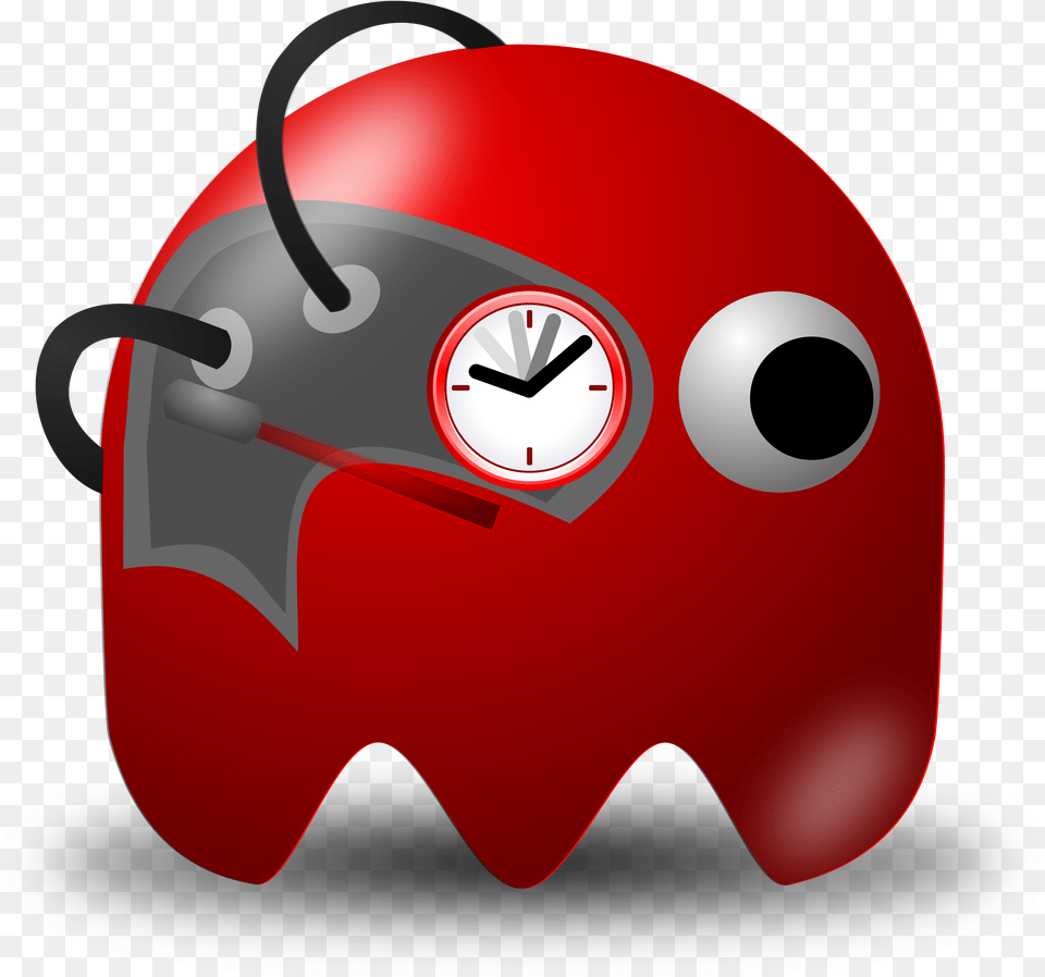Padepokan Real Timer Clipart Vector Clip Art Online Clipart Pac Man, Helmet, Dynamite, Weapon, American Football Free Png Download