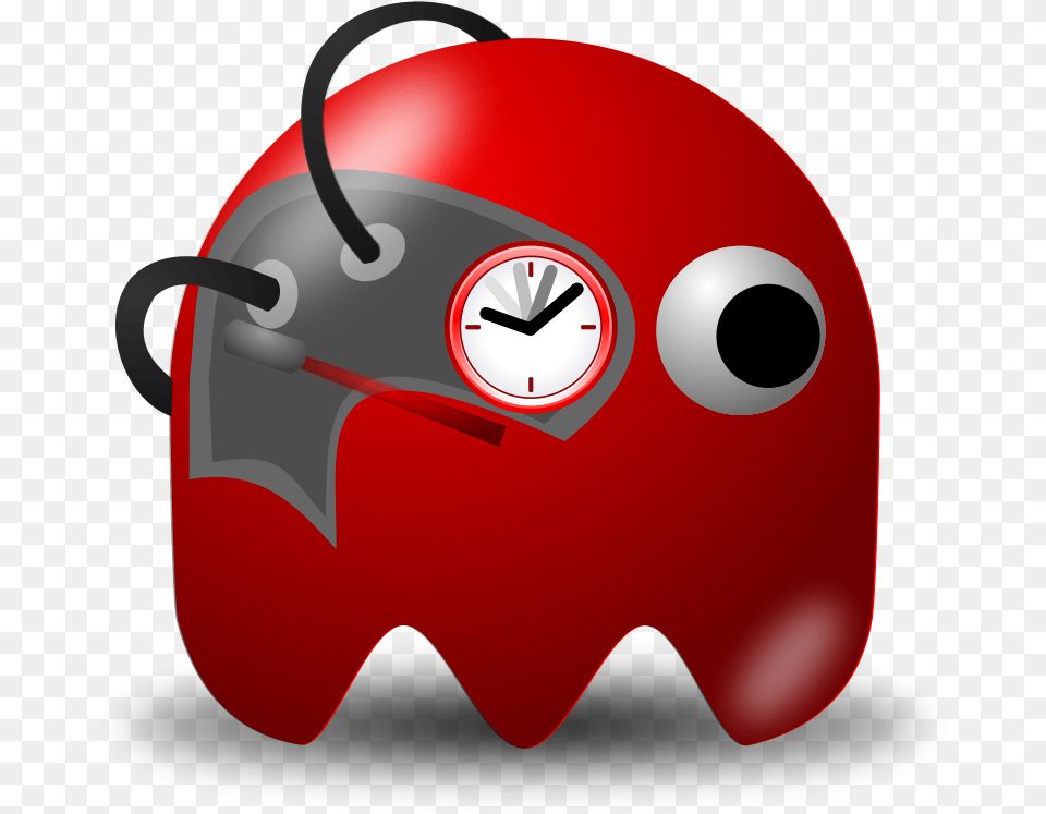 Padepokan Real Timer Svg Clip Arts Devil Pac Man Ghost, Helmet, Food, Ketchup Free Png Download