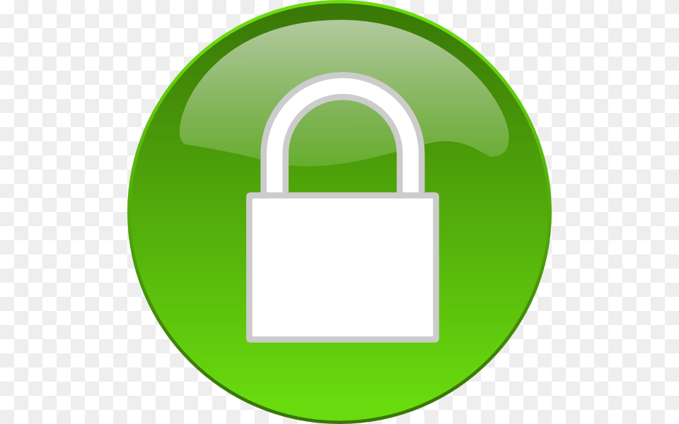 Padlock Button Svg Clip Arts 600 X 600 Px Free Png