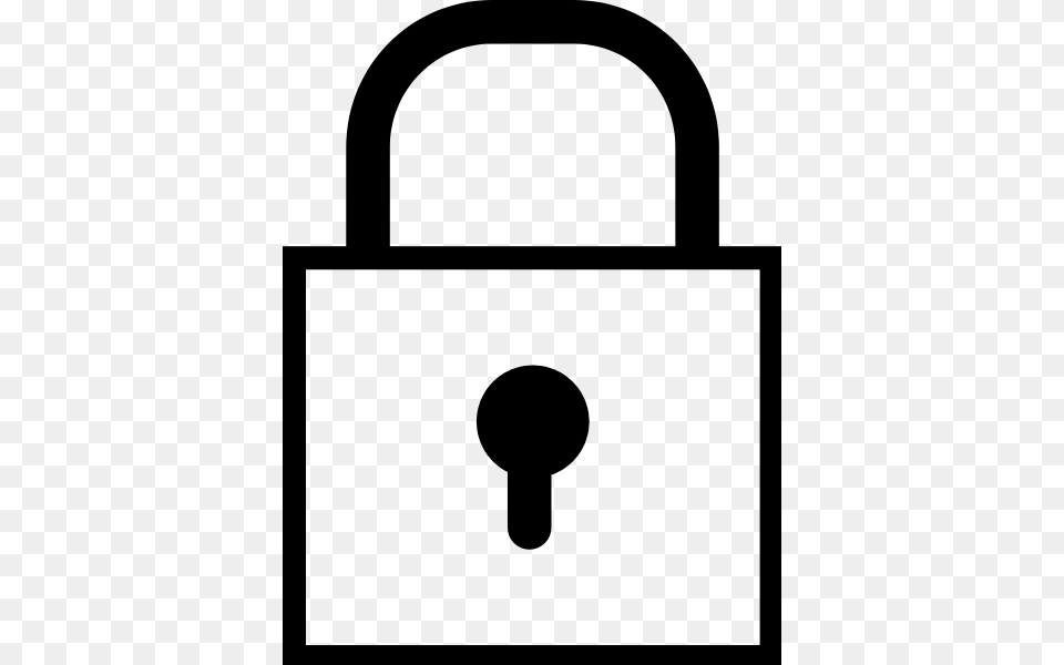 Padlock Clip Arts For Web, Gray Free Transparent Png