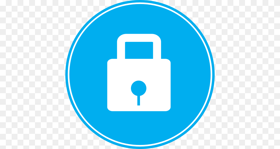 Padlock Clipart Round, Disk Free Png Download