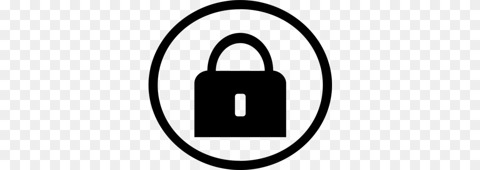 Padlock Door Key, Gray Png Image