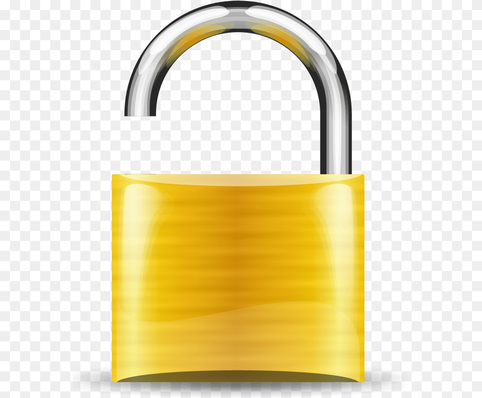 Padlock Gold Open Padlock Open Clip Art, Lock Free Png