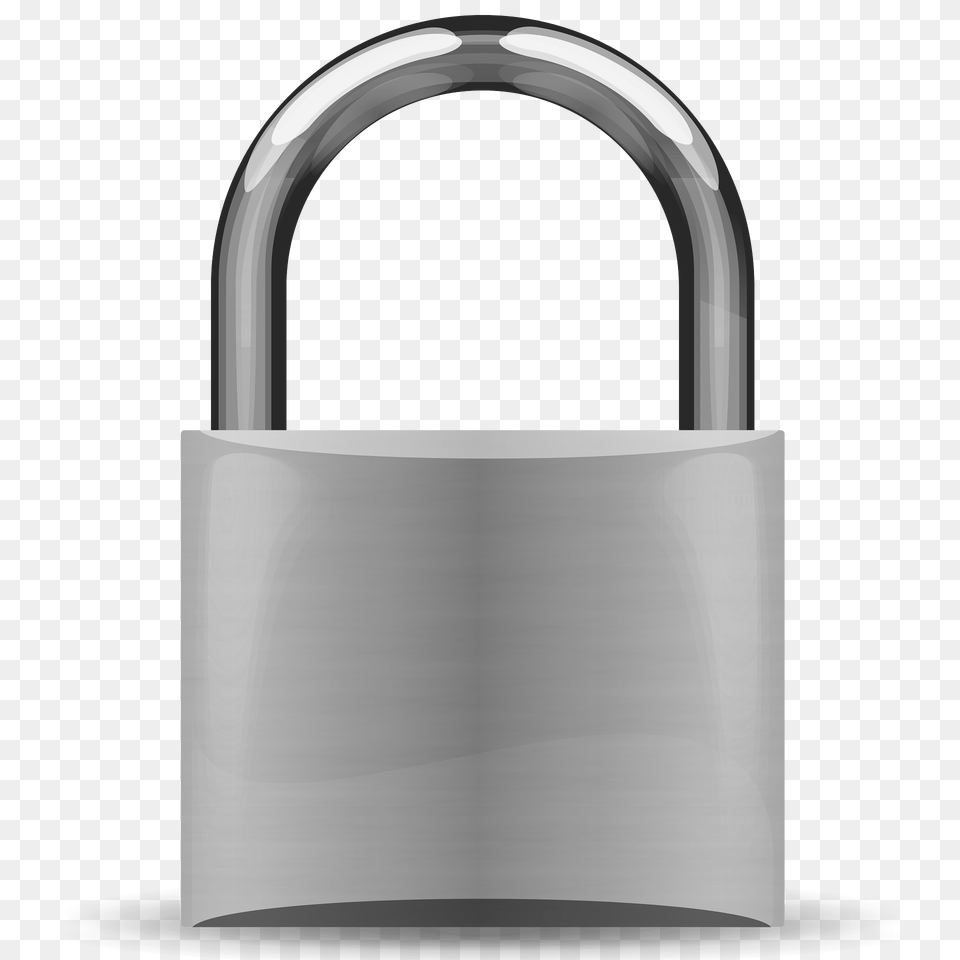 Padlock Light Silver Clipart, Lock Free Png Download