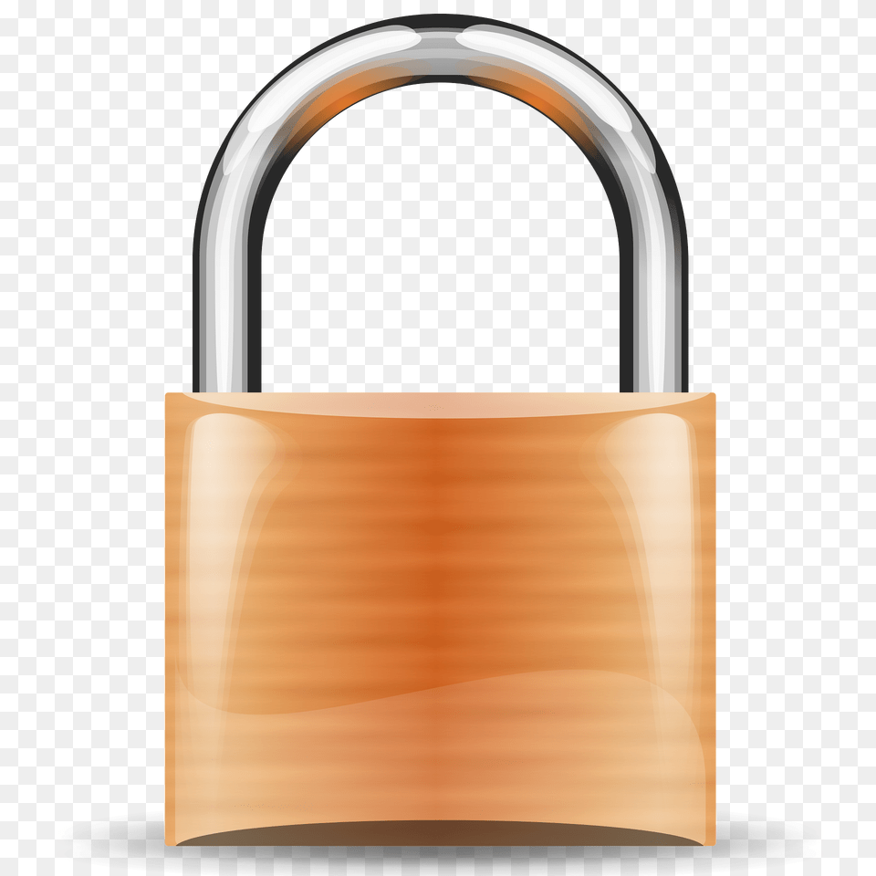 Padlock Orange Clipart, Lock Free Png Download