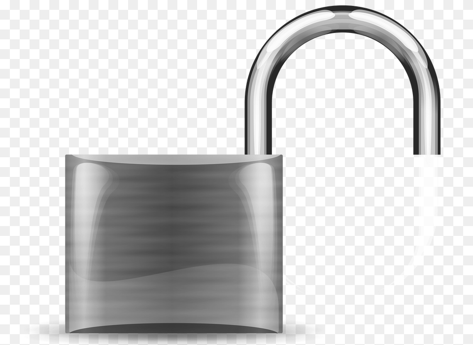 Padlock Silver Open Clipart, Bathroom, Indoors, Room, Shower Faucet Free Png