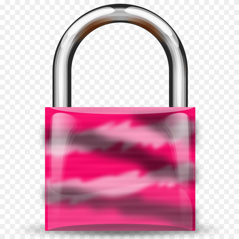 Padlock Tiger Pink Clipart, Lock Free Png