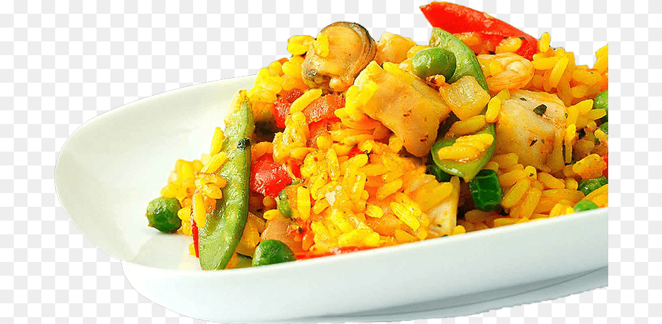 Paella Fry Rice Images, Food, Food Presentation, Dining Table, Furniture Png