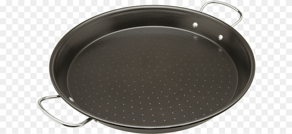 Paella Pan In Grey Red Non Stick Carbon Steel Paella Pan, Cooking Pan, Cookware, Frying Pan Free Transparent Png