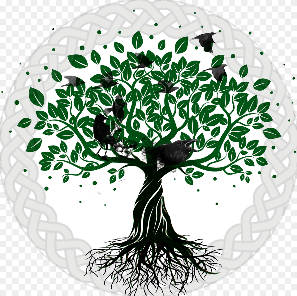 Pagan Backgrounds Tree Graphic, Herbal, Herbs, Plant, Art Png Image