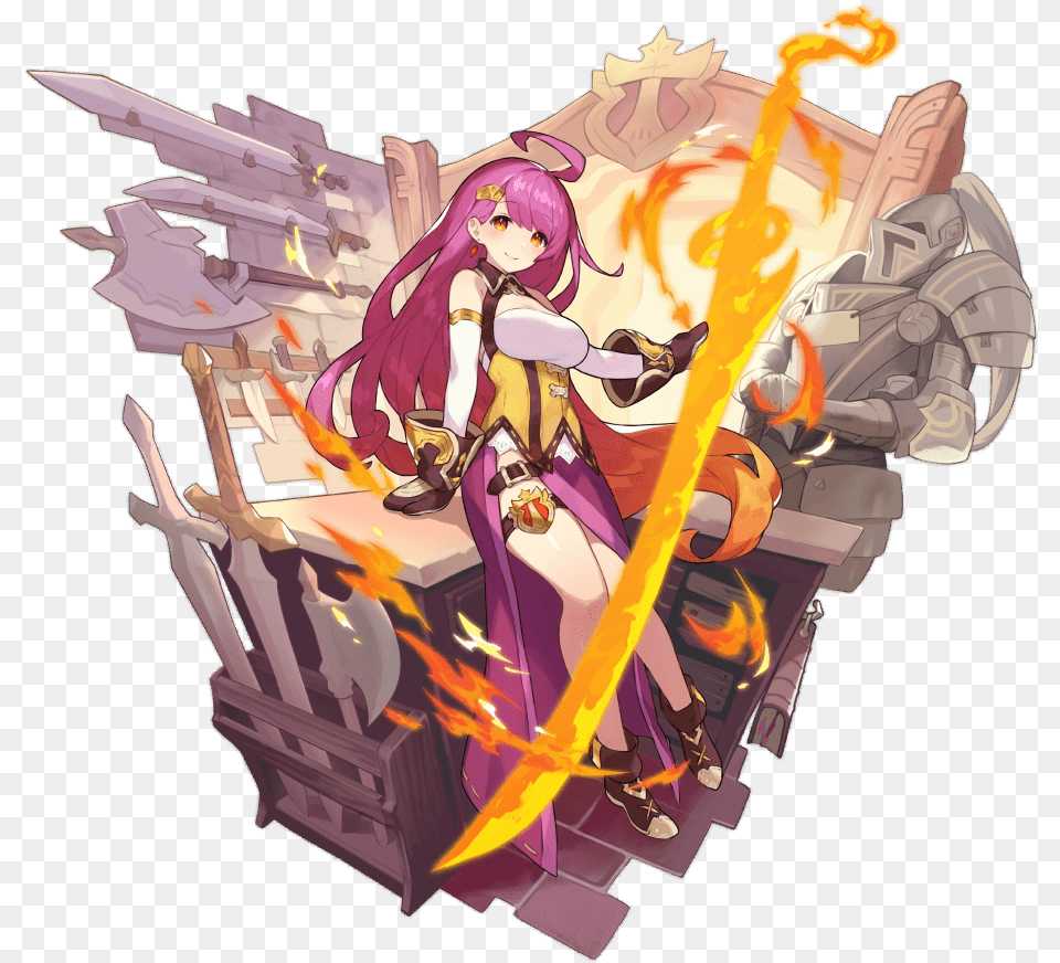 Page 1 Zerochan Anime Image Board Dragalia Lost Rena, Book, Comics, Publication, Person Free Png