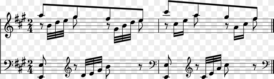 Page 100 Ex Piano Pedal Notation, Gray Free Transparent Png