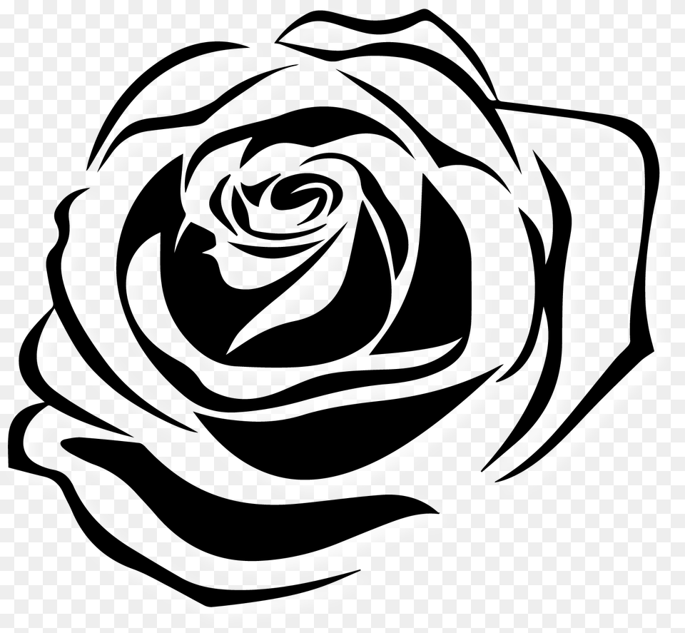 Page 5 For Rose Rose Vector Black And White, Stencil, Flower, Plant, Person Free Transparent Png