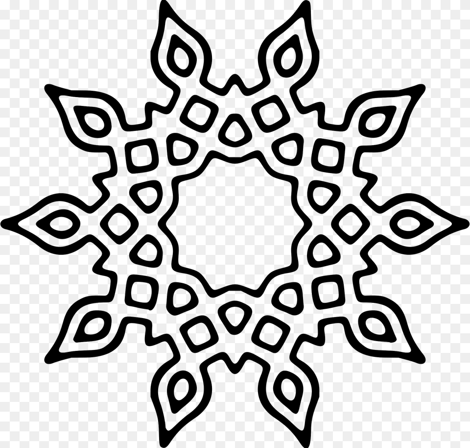 Page Ornament Clipart, Nature, Outdoors, Pattern, Snow Free Transparent Png