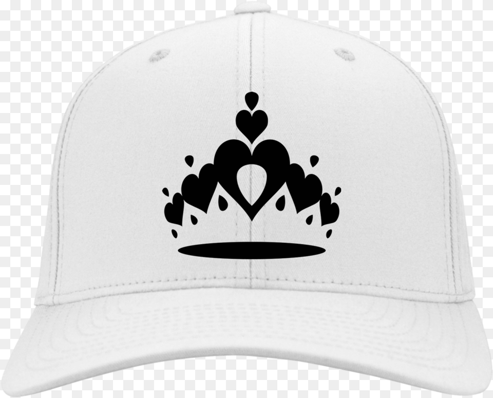 Pageant Girlie Embroidered Crown Baseball Cap Baseball Cap, Baseball Cap, Clothing, Hat, Helmet Free Png