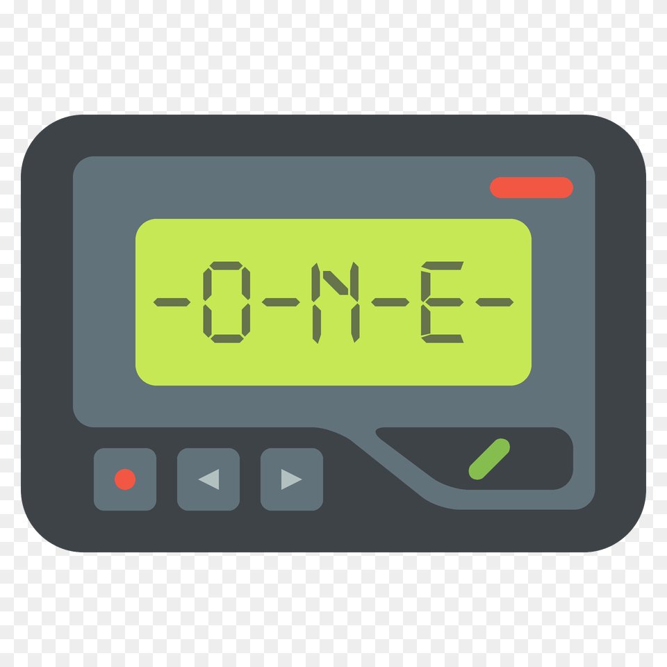 Pager Emoji Clipart, Computer Hardware, Electronics, Hardware, Monitor Free Png