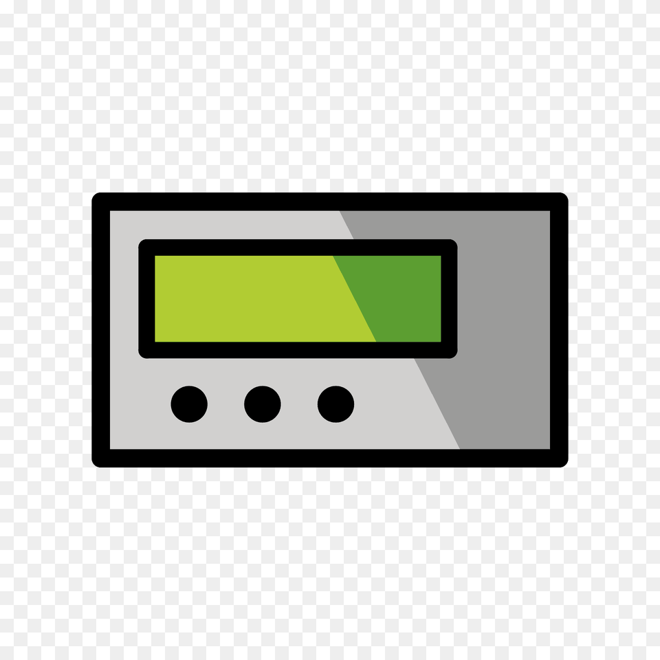 Pager Emoji Clipart, Electronics, Screen, Computer Hardware, Hardware Free Png