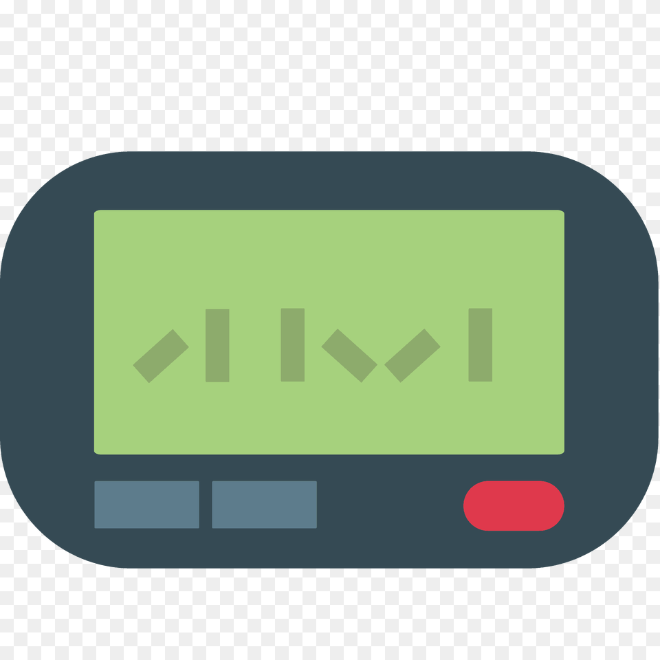 Pager Emoji Clipart, Clock, Digital Clock, Computer Hardware, Electronics Free Transparent Png